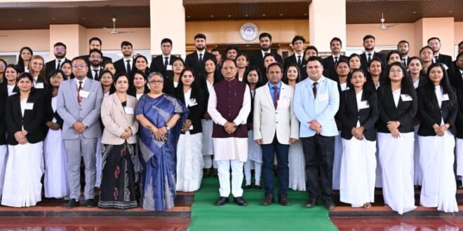 प्रशिक्षु न्यायाधीश लोकतंत्र के तीसरे स्तंभ के रूप में निभाएंगे महत्वपूर्ण भूमिका : मुख्यमंत्री विष्णु देव साय….