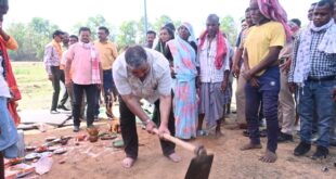 अम्बिकापुर में विकास को नई रफ्तार, पर्यटन एवं संस्कृति मंत्री राजेश अग्रवाल ने  7 करोड़ की लागत से बनने वाले 120 मीटर लंबे पुल  का किया भूमि पूजन…..