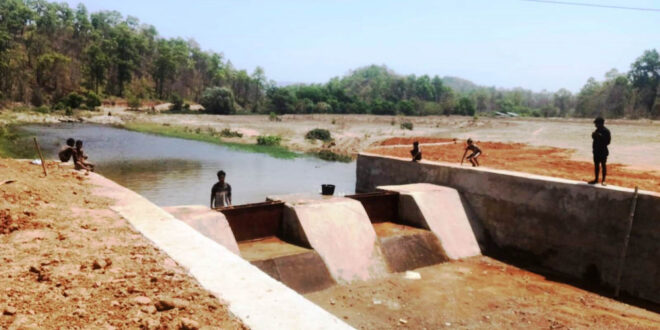 चेकडैम बना ग्रामीण आत्मनिर्भरता का मजबूत आधार, जल संरक्षण से बदली खेती की तस्वीर….