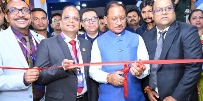 मुख्यमंत्री विष्णु देव साय ने कचहरी चौक स्थित एसबीआई के नये भवन का किया शुभारंभ, आधुनिक बैंकिंग सुविधाओं से मिलेगा लाभ….