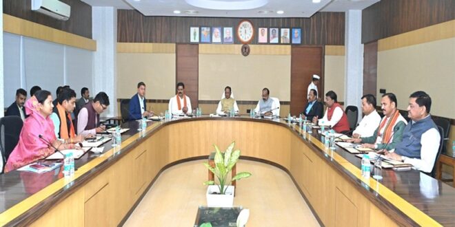 29 अप्रैल को साय कैबिनेट की अहम बैठक, नवा रायपुर में होगी महत्वपूर्ण निर्णयों पर चर्चा….