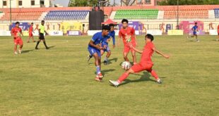 पुरुष फुटबॉल : छत्तीसगढ़ और पश्चिम बंगाल ने फाइनल में बनाई जगह, केंद्रीय खेल राज्य मंत्री ने खिलाड़ियों का किया उत्साहवर्धन…