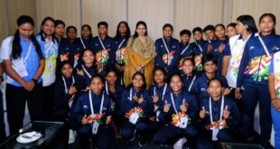 खेल उस क्षेत्र में नई उम्मीद लेकर आया, जिसकी पहचान कभी संघर्ष से होती थी&amp;#039;: युवा मामले और खेल राज्य मंत्री श्रीमती रक्षा खडसे….