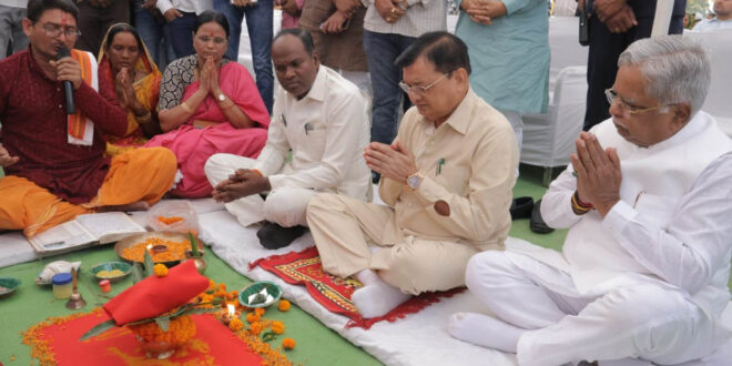 मंत्री लखन लाल के मुख्य आतिथ्य में गोपालपुर में नए औद्योगिक क्षेत्र का हुआ भूमिपूजन….