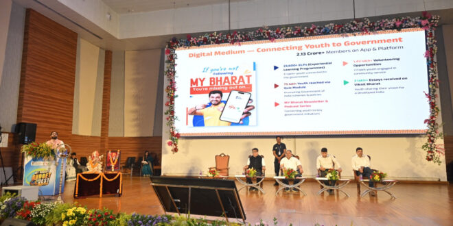 विकसित भारत 2047 के स्वप्न को साकार करने में युवाओं की महत्वपूर्ण भूमिका-केंद्रीय मंत्री मनसुख मंडाविया….