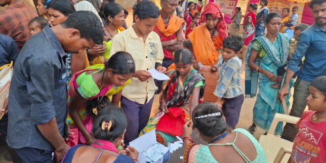 सुशासन की नई मिसाल : नारायणपुर के सबसे सुदूर ‘लंका’ गांव तक पहुंचा प्रशासन…..