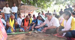पर्यटन एवं संस्कृति मंत्री राजेश अग्रवाल ने मैनपाट के मतरिंगा में शेड निर्माण का किया भूमिपूजन…..