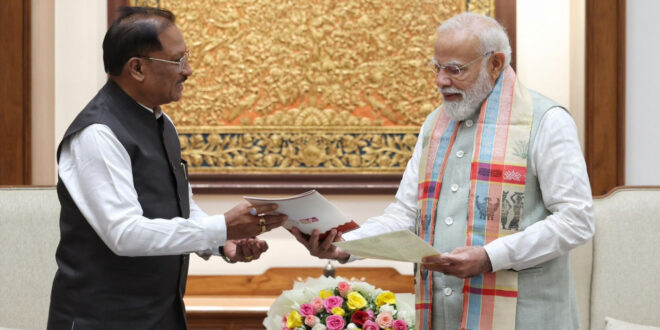 बस्तर में शांति के बाद विकास का नया चरण : ‘बस्तर रोडमैप 2.0’ पर प्रधानमंत्री नरेंद्र मोदी जी से चर्चा…