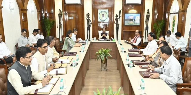 15 अप्रैल को मुख्यमंत्री विष्णुदेव साय की अध्यक्षता में मंत्रिपरिषद की बैठक, मंत्रालय महानदी भवन में होगी आयोजित…..