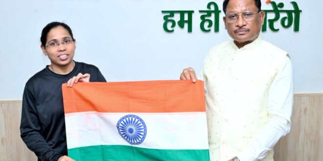 एवरेस्ट पर तिरंगा फहराने निकली छत्तीसगढ़ की बेटी, मुख्यमंत्री ने दी शुभकामनाएं….