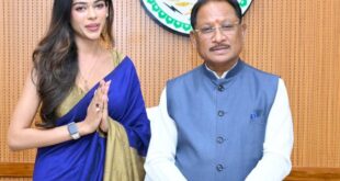 मुख्यमंत्री विष्णुदेव साय से मिस इंडिया छत्तीसगढ़ सुश्री अनुष्का सोन ने की सौजन्य मुलाकात : सदन का ऐतिहासिक सत्र सुनने विधानसभा पहुंची थी मिस इंडिया छत्तीसगढ़…..