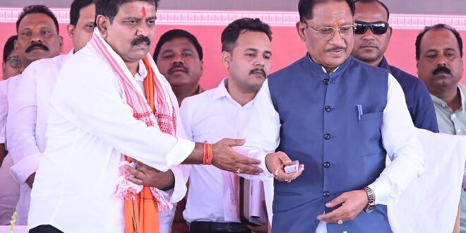 ग्रामीण विकास को नई रफ्तार: 2426 किमी सड़क निर्माण का मुख्यमंत्री विष्णु देव साय ने किया शिलान्यास….