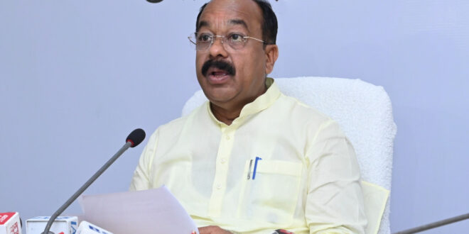 उप मुख्यमंत्री अरुण साव ने कैबिनेट की बैठक में लिए गए निर्णयों की जानकारी दी…..