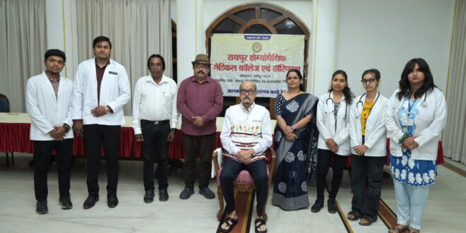 लोकभवन में लगा होम्योपैथिक स्वास्थ्य परीक्षण शिविर, राज्यपाल रमेन डेका ने कराई जांच, अधिकारियों-कर्मचारियों को किया प्रेरित…..