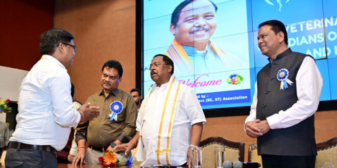 पशु चिकित्सा एवं पशुपालन विज्ञान में डॉ. भीष्मदेव साहू को “डॉ सी एम सिंह नेशनल एक्सीलेंस अवार्ड….