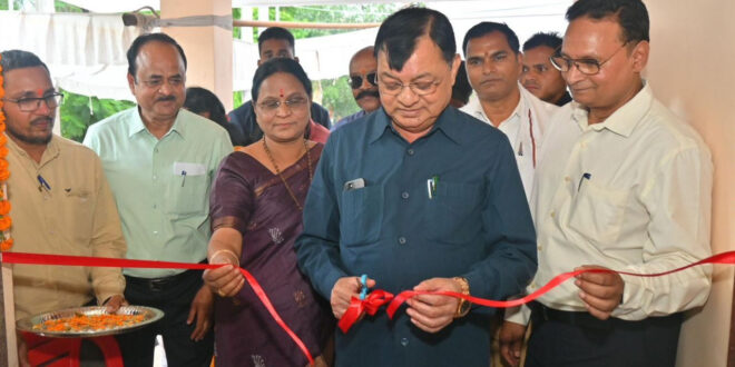 1×5 एमवीए क्षमता वाले 33/11 केवी नवनिर्मित विद्युत उपकेंद्र का मंत्री लखन लाल देवांगन ने किया लोकार्पण…..