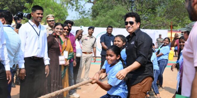 सचिन तेंदुलकर का बस्तर आगमन बदलते बस्तर की सशक्त पहचान : मुख्यमंत्री विष्णुदेव साय….