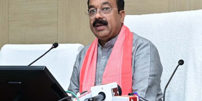 उप मुख्यमंत्री अरुण साव ने कैबिनेट की बैठक में लिए गए निर्णयों की जानकारी दी….