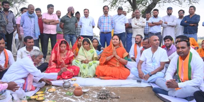 मंत्री श्रीमती लक्ष्मी राजवाड़े ने 3.80 करोड़ रूपए की सड़क निर्माण कार्य का किया शुभारंभ….