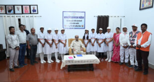 राज्यपाल रमेन डेका से रेडक्रॉस प्रतिनिधियों ने की सौहार्दपूर्ण भेंट…..