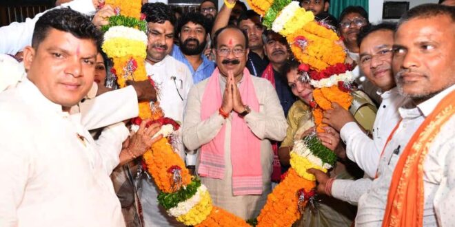 नगर पालिका बनेगा धमधा, उप मुख्यमंत्री अरुण साव ने की घोषणा, 7 करोड़ के कार्यों का किया लोकार्पण-भूमिपूजन…..