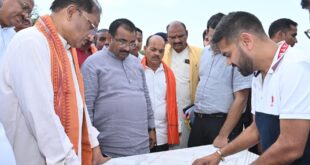 निर्माणाधीन नालंदा परिसर का मुख्यमंत्री विष्णुदेव साय ने किया निरीक्षण: गुणवत्तापूर्ण एवं समय-सीमा में कार्य पूर्ण करने के दिए निर्देश….