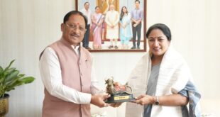 नई दिल्ली में मुख्यमंत्री विष्णु देव साय ने दिल्ली की मुख्यमंत्री रेखा गुप्ता से की सौजन्य भेंट….
