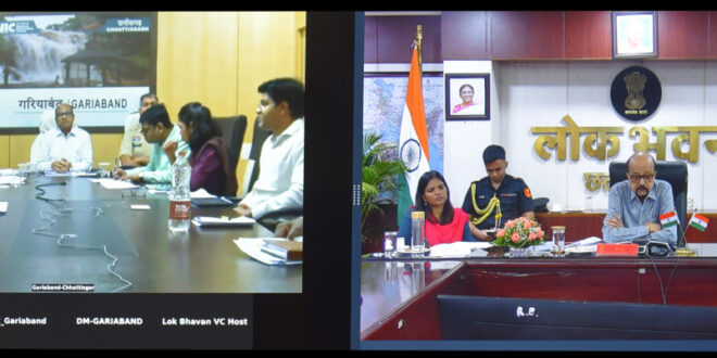 राज्यपाल रमेन डेका ने गरियाबंद जिले में जल संरक्षण, प्राकृतिक खेती और जनकल्याणकारी योजनाओं पर दिया विशेष जोर…..
