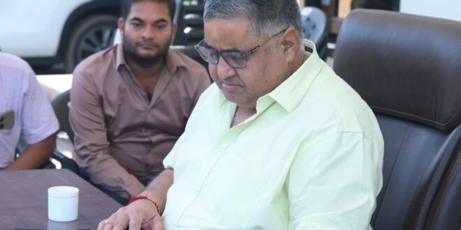 जनसेवा और सुशासन ही सरकार की प्राथमिकता- कैबिनेट मंत्री राजेश अग्रवाल….