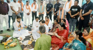 निगम के 06 वार्डो में होंगे 01 करोड़ 08 लाख रू. के नये विकास कार्य, उद्योग मंत्री लखनलाल देवांगन के मुख्य आतिथ्य एवं महापौर श्रीमती संजूदेवी राजपूत की अध्यक्षता में किया गया इन विकास कार्यो का भूमिपूजन….