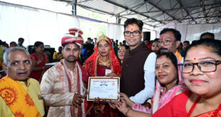 सामूहिक विवाह सामाजिक समरसता, सादगी और दहेज प्रथा के खिलाफ सशक्त संदेश है : वित्त मंत्री ओ.पी. चौधरी….