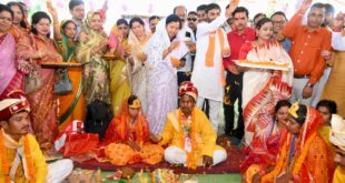 ’मुख्यमंत्री कन्या विवाह योजना: प्रदेशभर में 2300 से अधिक जोड़े बंधे परिणय सूत्र में’, ’महिला एवं बाल विकास मंत्री लक्ष्मी राजवाड़े ने सूरजपुर से दिया महिला सशक्तिकरण का संदेश’…..