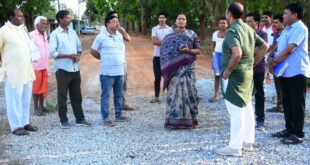 समयसीमा और गुणवत्ता पर फोकस: मंत्री लक्ष्मी राजवाड़े ने सड़क निर्माण कार्य का किया निरीक्षण…..