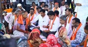 ’उप मुख्यमंत्री विजय शर्मा ने दी विकास कार्यों की बड़ी सौगात, 4.36 करोड़ रूपए लागत के सड़क पुल-पुलिया निर्माण का किया भूमिपूजन’….
