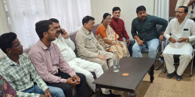 उद्योग मंत्री व महापौर ने किया पार्षद कक्ष का लोकार्पण, पार्षदों को बैठने व साकेत के कार्यालयीन कार्य निपटाने में नहीं होगी परेशानी…