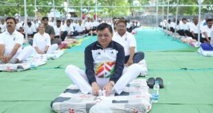 योग से शारीरिक व मानसिक विकास होता है, इसे जीवन में अपनाएं – मंत्री लखनलाल देवांगन…..