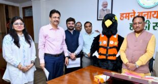राष्ट्रीय कायाकिंग-केनोईंग प्रतियोगिता के मस्कट ‘पहाड़ी मैना’ का मुख्यमंत्री ने किया विमोचन….
