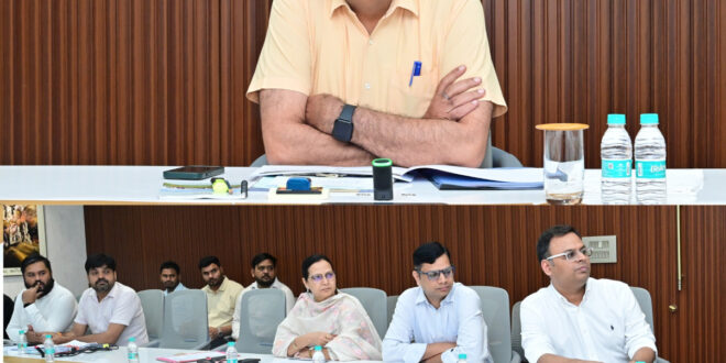 ’प्रधानमंत्री आवास योजना (शहरी)’: ’राज्य स्तरीय स्वीकृति एवं निगरानी समिति की बैठक मुख्य सचिव की अध्यक्षता में सम्पन्न’…..