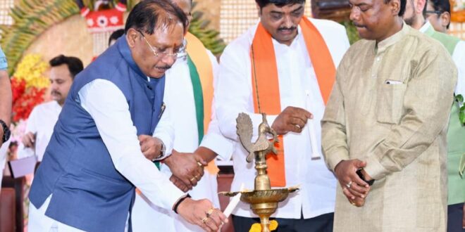 विश्व पर्यावरण दिवस पर मुख्यमंत्री विष्णु देव साय ने किया ‘एक पेड़ माँ के नाम’ अभियान 2026-27 का शुभारंभ…..