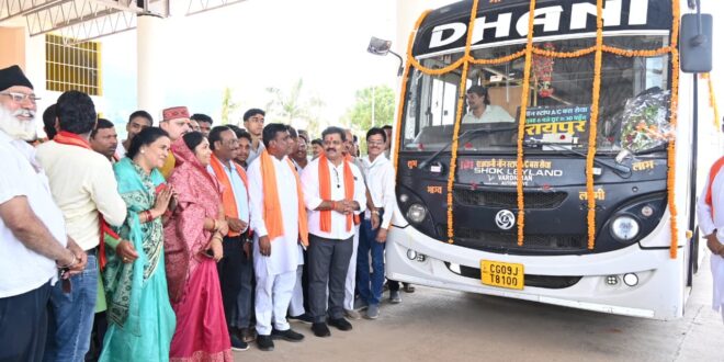 हाईटेक बस स्टैण्ड से कवर्धा में विकास का नया अध्याय प्रारंभ- उपमुख्यमंत्री विजय शर्मा…..