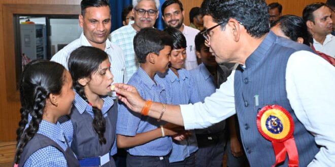 स्वस्थ बच्चे ही देश का मजबूत भविष्य- राजस्व मंत्री टंक राम वर्मा….