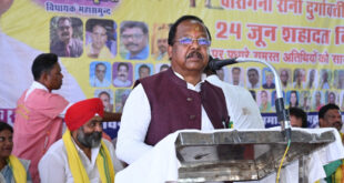 रानी दुर्गावती और शहीद वीर नारायण सिंह आदिवासी समाज के शौर्य और साहस का प्रतीक: मंत्री रामविचार नेताम….