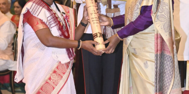 वित्त मंत्री ओपी चौधरी ने पद्मश्री सम्मान प्राप्त डॉ. बुधरी ताती को दी बधाई…