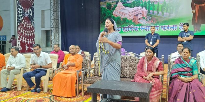 नक्सल मुक्त नारायणपुर विकास की नई उड़ान पर : मंत्री लक्ष्मी राजवाड़े ने विद्यार्थियों को दिया बड़े सपने देखने का संदेश….