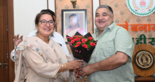सिंधी अकादमी की अध्यक्ष सुषमा जेठानी ने मंत्री राजेश अग्रवाल से की सौजन्य मुलाकात…..