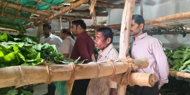 बस्तर संभाग में रेशम विकास कार्यों की समीक्षा…..
