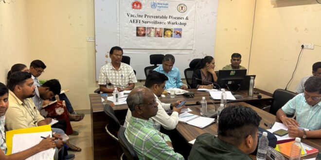 BMO/BPM एवं सेक्टर मेडिकल ऑफिसर्स की समीक्षा बैठक संपन्न*  