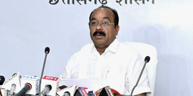 उप मुख्यमंत्री अरुण साव ने कैबिनेट की बैठक में लिए गए निर्णयों की जानकारी दी….