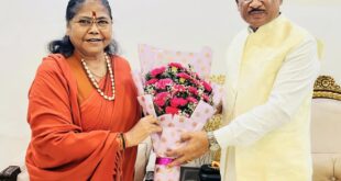 मुख्यमंत्री विष्णु देव साय से राष्ट्रीय पिछड़ा वर्ग आयोग की अध्यक्ष साध्वी निरंजन ज्योति ने की सौजन्य भेंट….