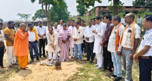 धौरपुर में 4.49 करोड़ रुपये की लागत से बनेगा नवीन शासकीय महाविद्यालय भवन, लुण्ड्रा विधायक प्रबोध मिंज ने किया भूमि पूजन एवं शिलान्यास….